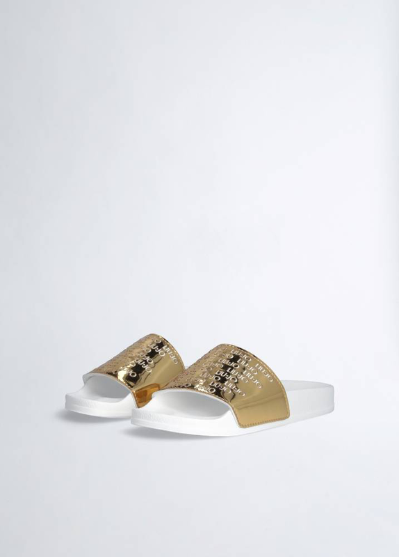 Liu Jo kos 18 - slides with mirror all over logo-null