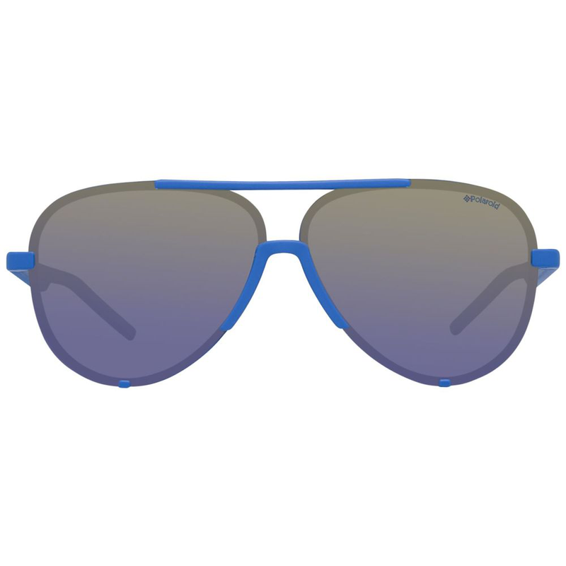 Blue plastic sunglasses-null