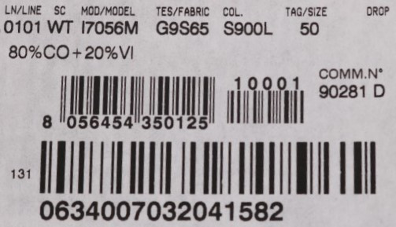 Gray staff cotton striped vest-null
