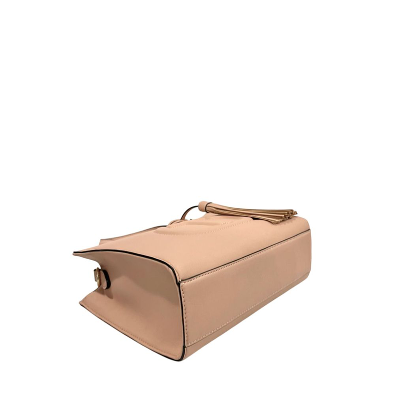 Pink pu women handbag-null