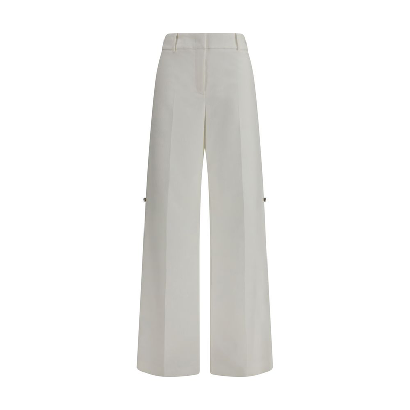 White cotton pants-null
