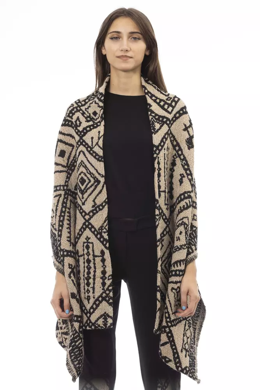 Brown wool women scarf-null