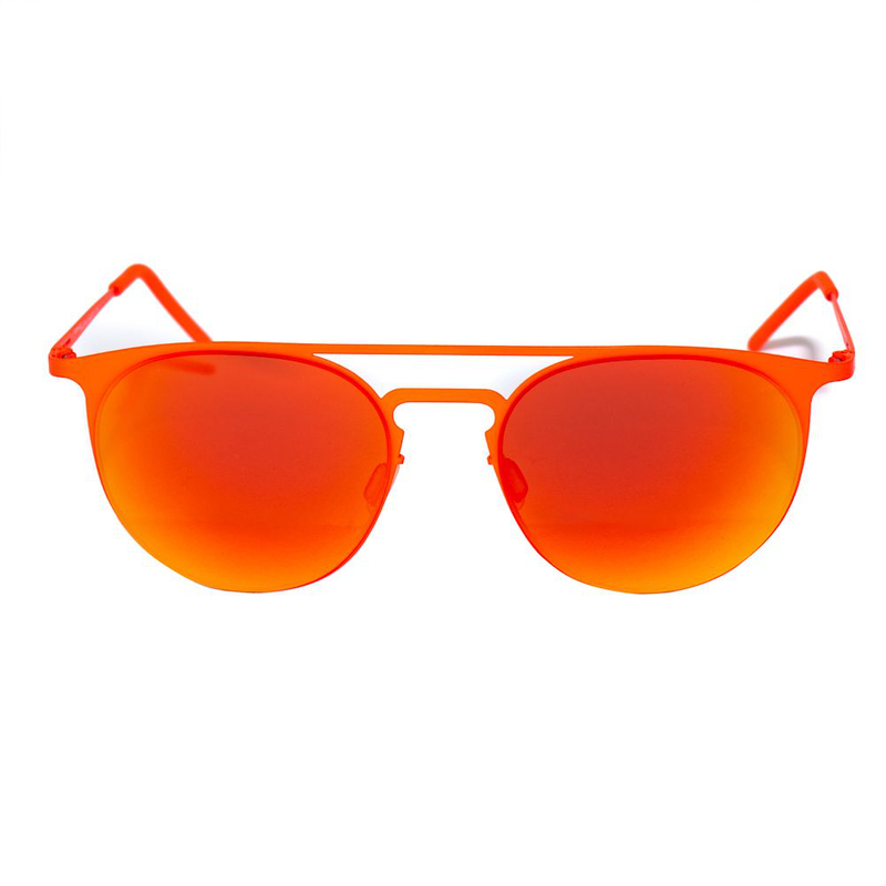 Orange metal sunglasses-null