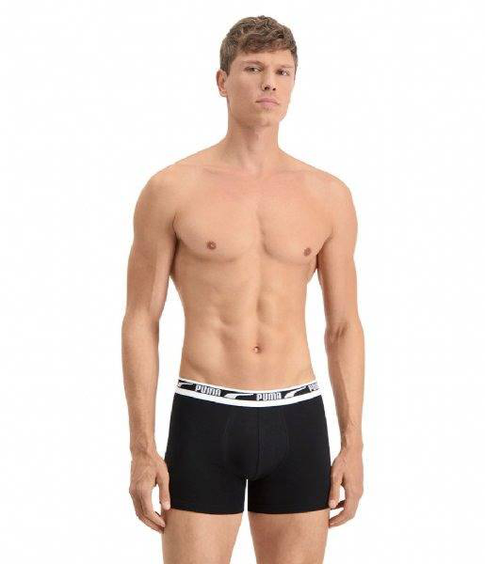 Mens multi logo boxer 2-pack-null