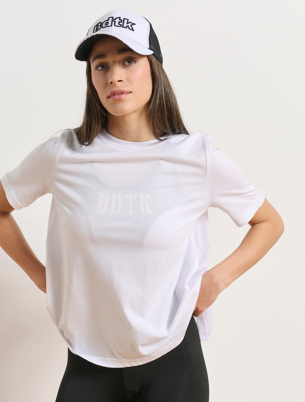 Bdtk woman's t-shirt crois&eacute; back-null