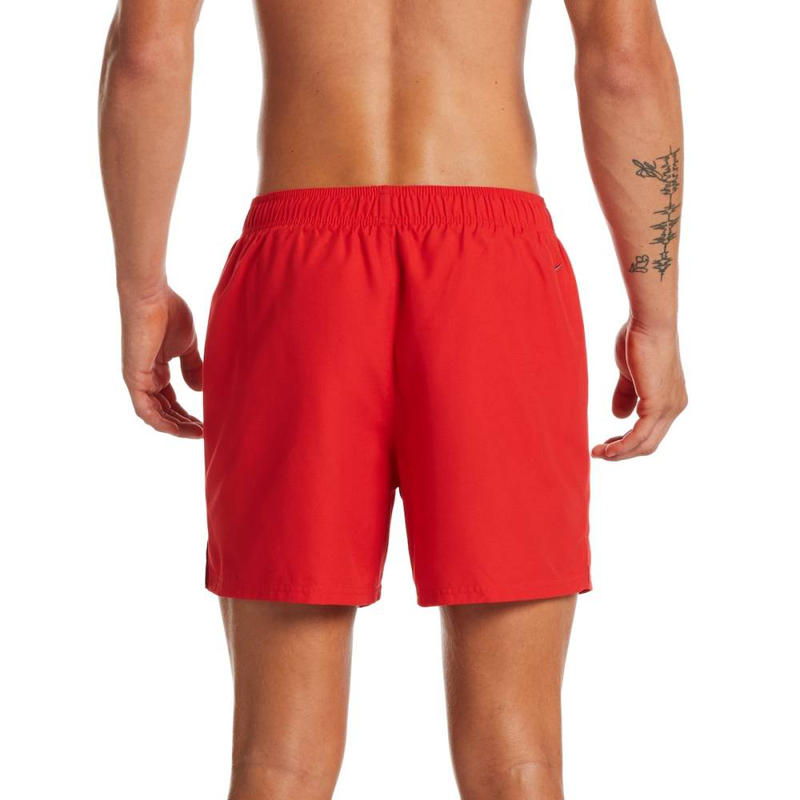 Logo solid mens 5" volley swimshort-null