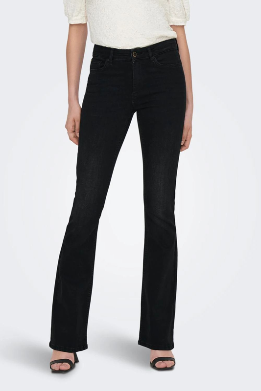 Only blush flared jeans image number null