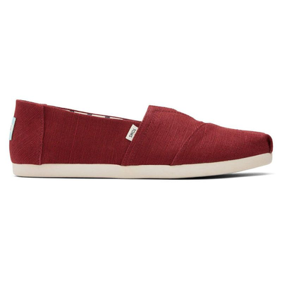 Toms men espadrilles, Cherry, medium