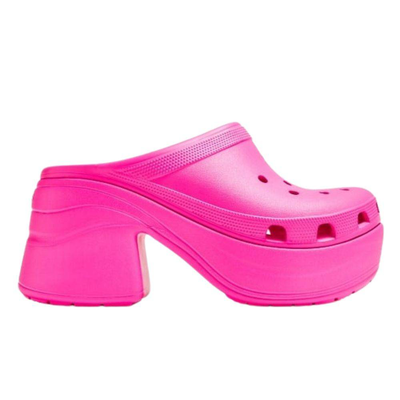 Crocs siren clog, Pink Crush, medium