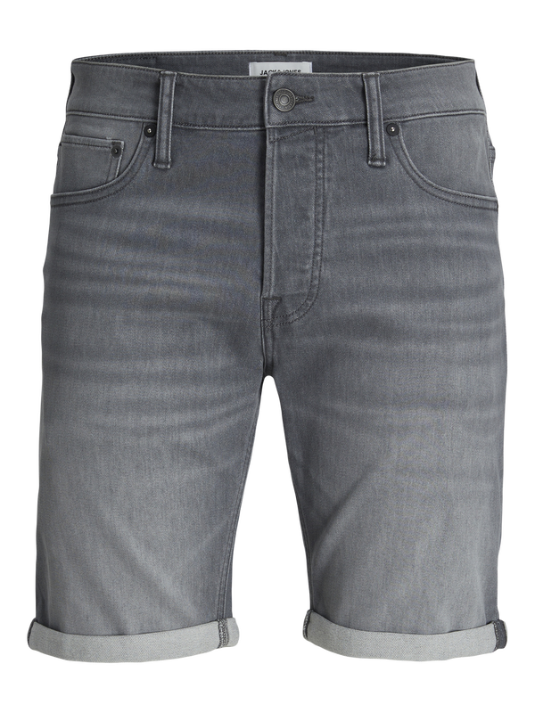 Jjirick shorts - grey denim-null