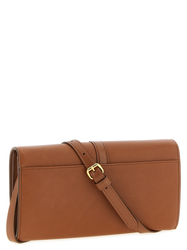 Brown polyamide cardholder-null