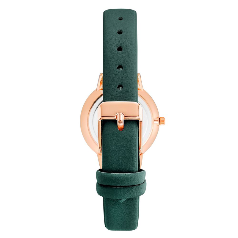 Bicolor plastic dress watch-null