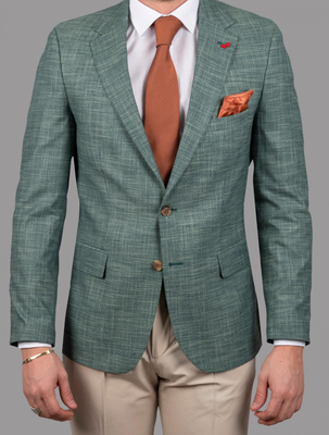 Dezign melange textured blazer
