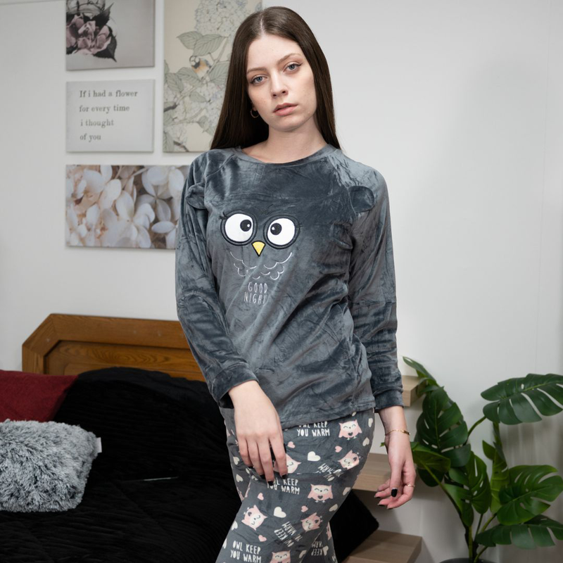 Womens thick velvet pajamas #f5210 image number null