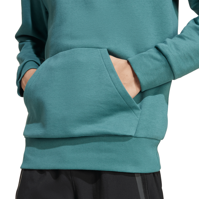 Adidas boys slogan fleece hoodie-null