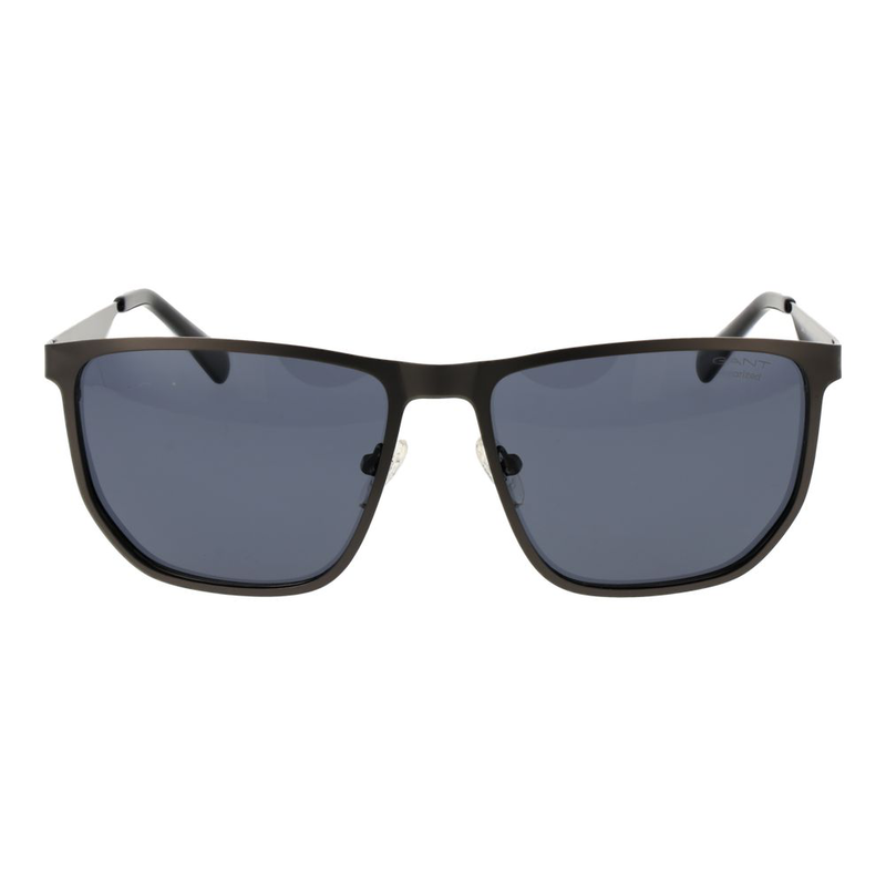 Gray metal sunglasses-null