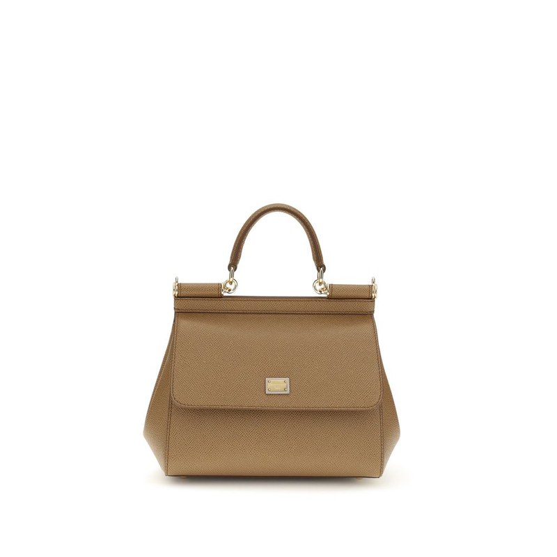 Beige calf leather bos taurus handbag-null