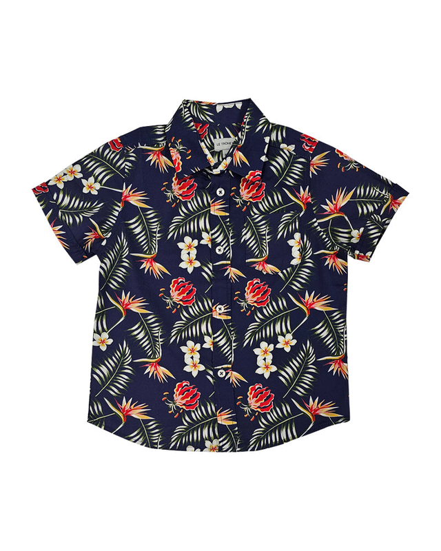 Shirt le trone noir boy-null