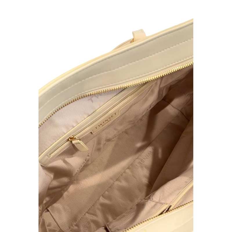 Pink polyurethane women handbag-null