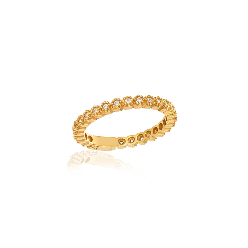 Product image: Selene eternity zircon ring-null