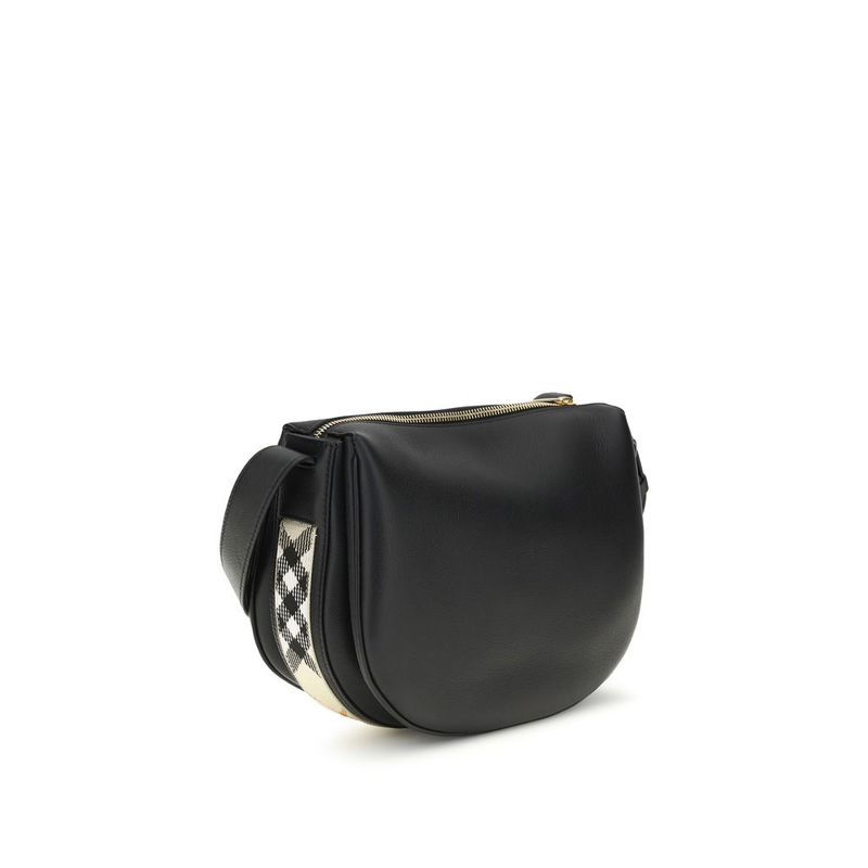 Black calf leather bos taurus shoulder bag-null
