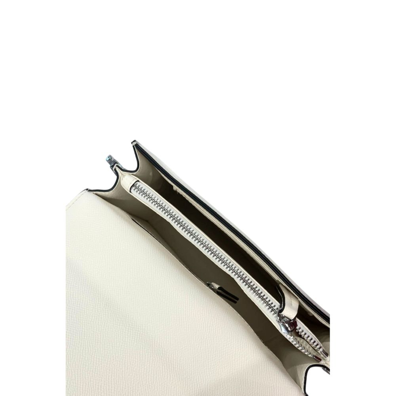 White pu women crossbody bag-null