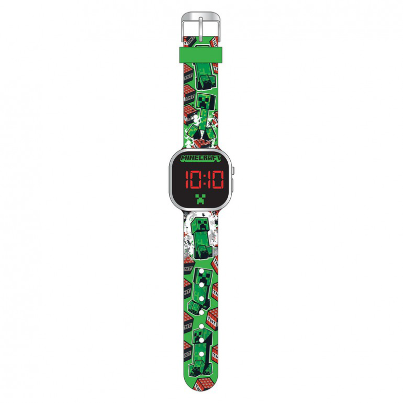 Product image: Minecraft creeper led kids watch-null