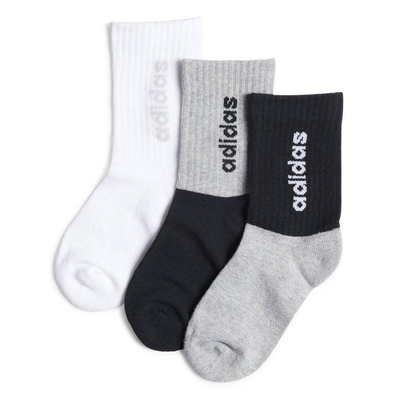 Lin kids crw 3p, Black / Grey, medium