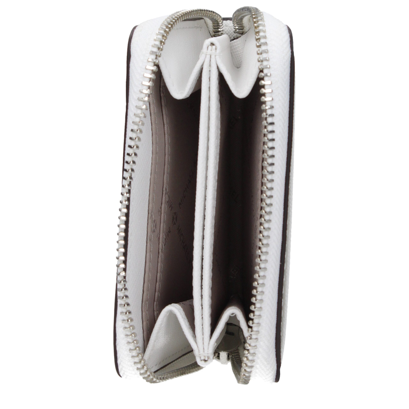 White leather cardholder-null