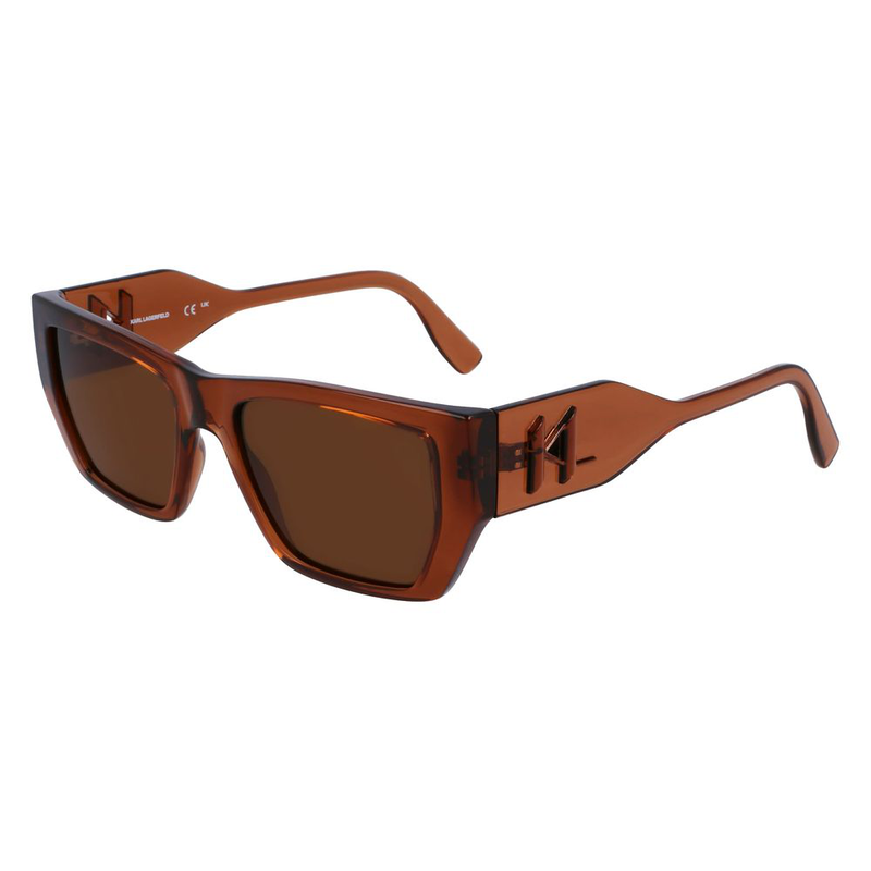 Brown injected sunglasses-null