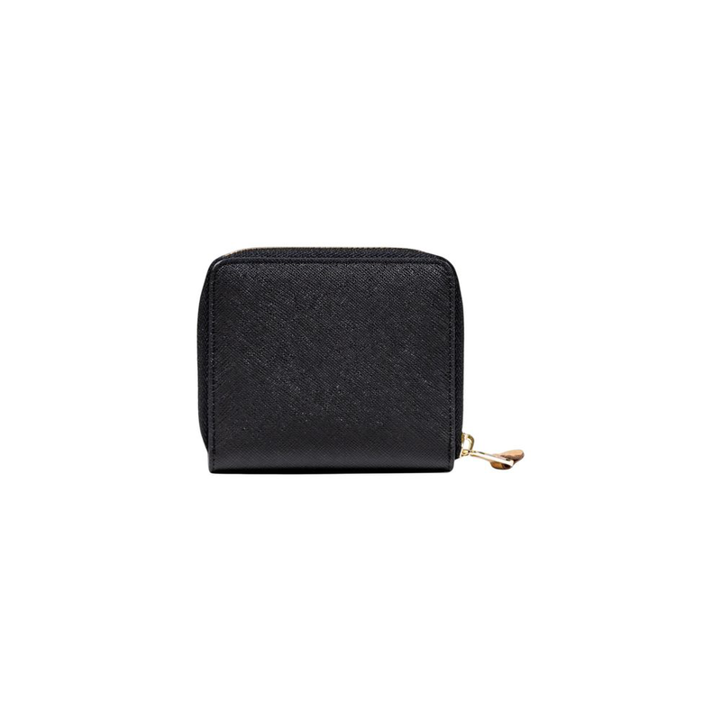 Black pvc wallet-null