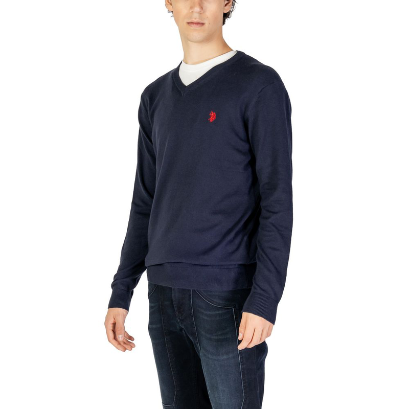 Blue cashmere sweater-null