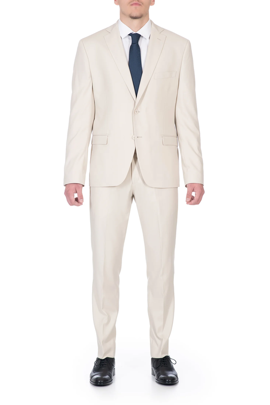 No name athens ivory comfort suit di-null