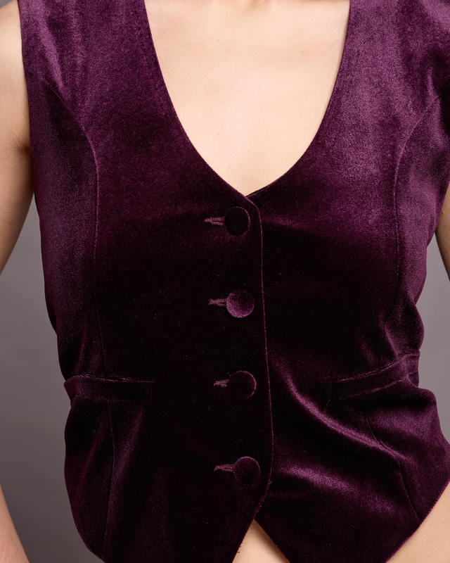 Velvet vest-null