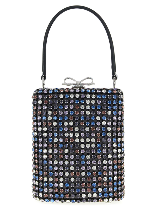 Multicolor polyester handbag-null