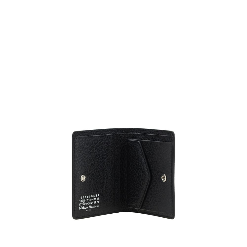 Black calf leather bos taurus wallet-null