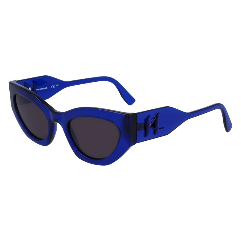 Blue injected sunglasses-null