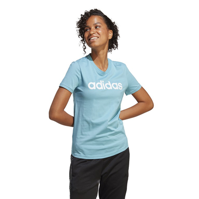 Adidas w lin t, Preblu/black, medium
