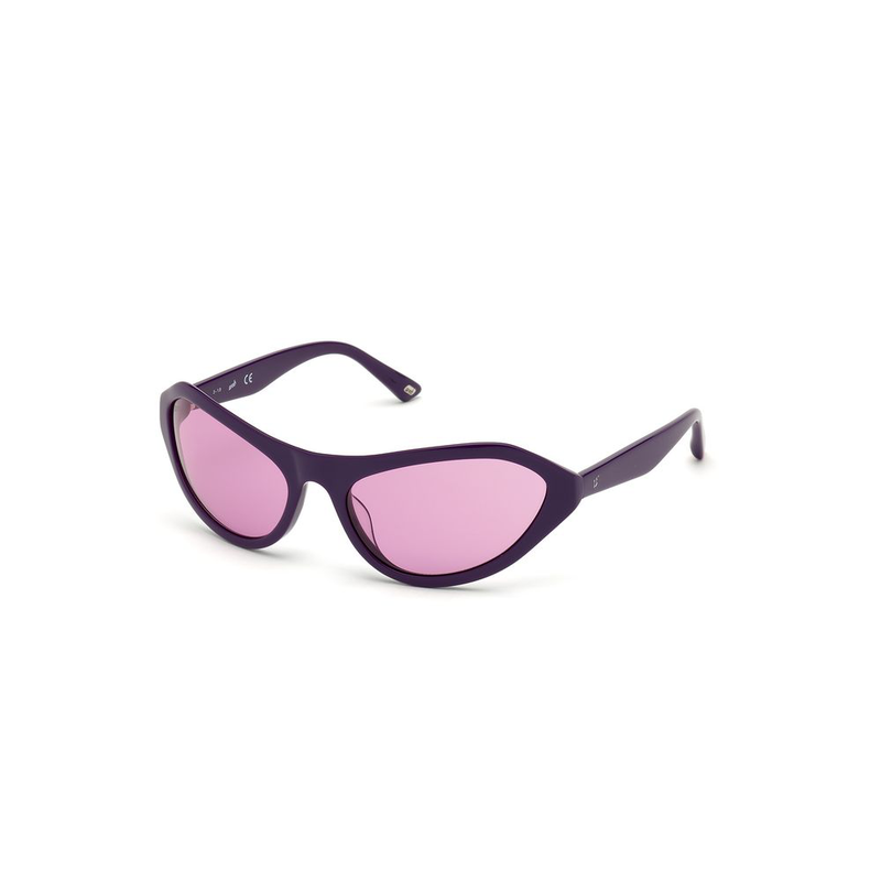 Purple plastic sunglasses-null