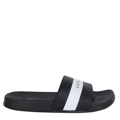 U.s. Polo assn &alpha;&nu;&delta;&rho;&iota;&kappa;ό slide, Black, medium