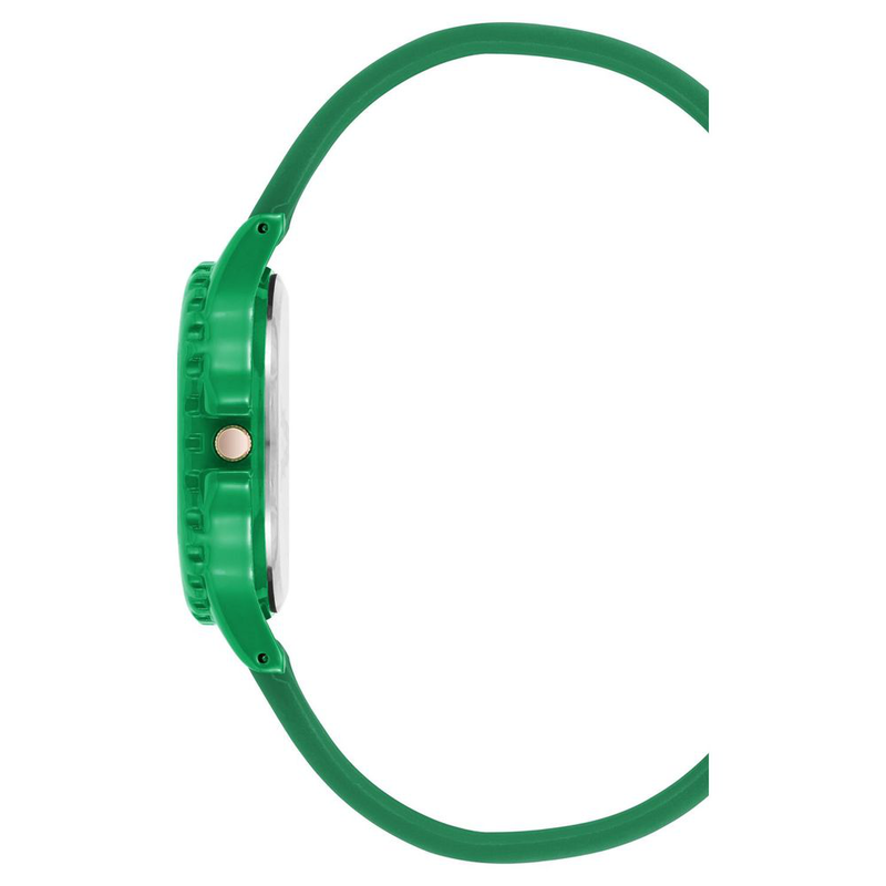 Bicolor synthetic bracelet watch-null