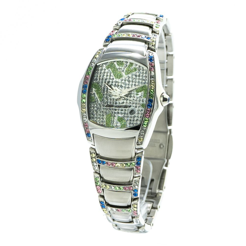 Silver stainless steel sport watch-null