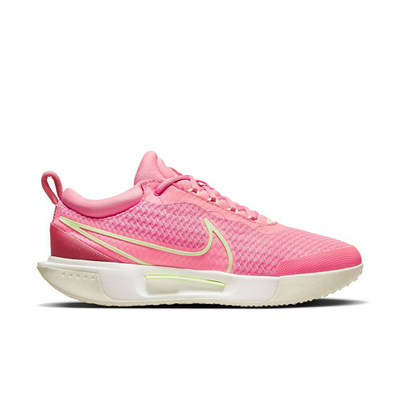 Womens Air zoom pro tennis hard court, Coral, medium