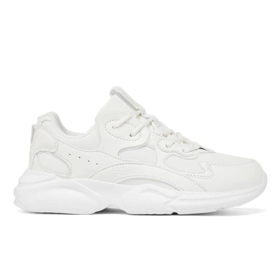 Memory mallou womens sneaker, White / White, medium