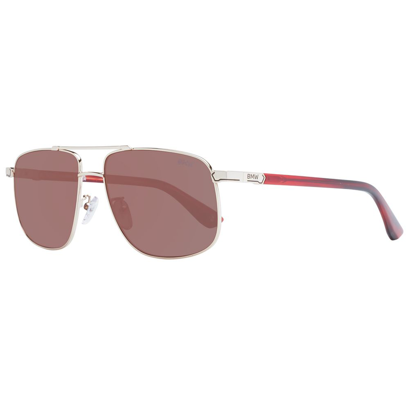 Rose gold metal sunglasses-null