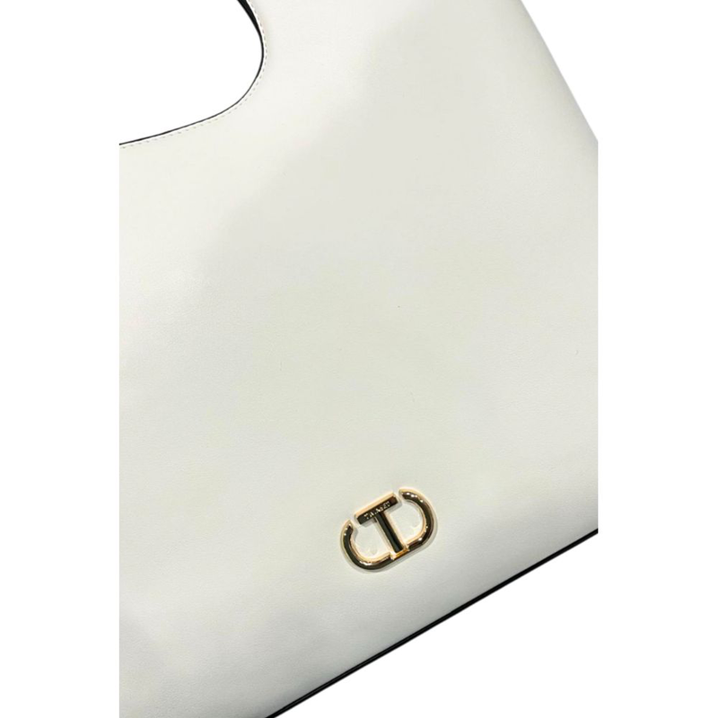 White pu women handbag-null