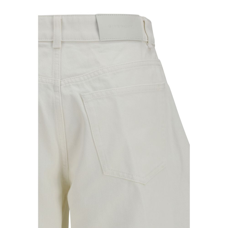 White cotton jeans denim-null