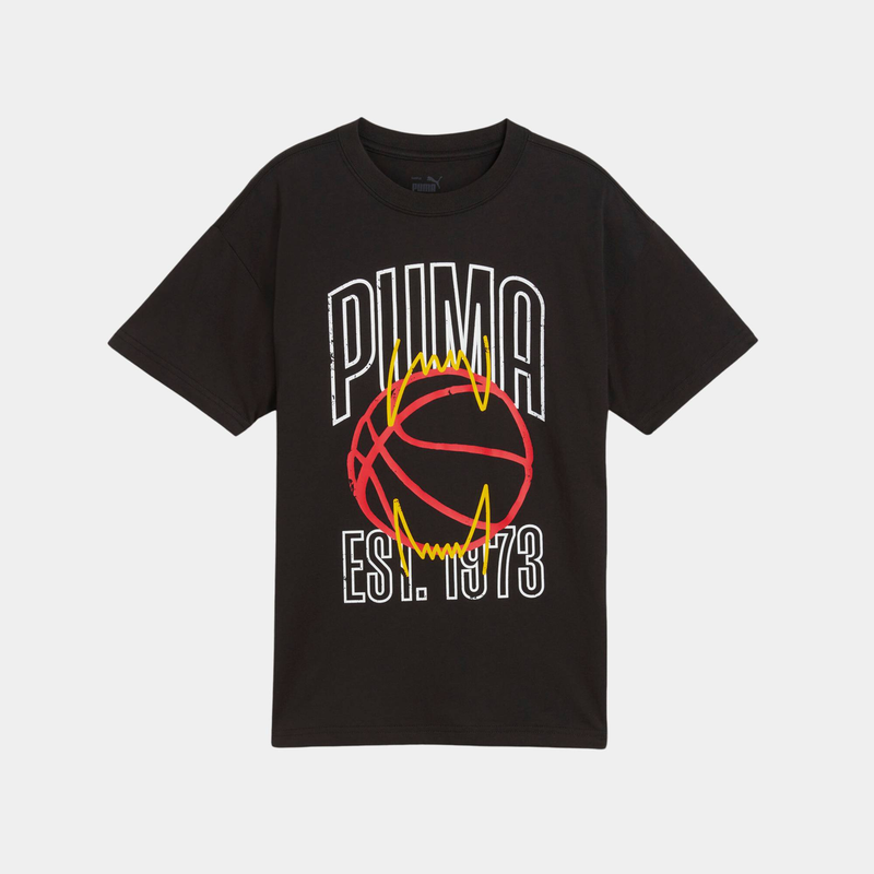 Boys basketball winning shot tee image number null