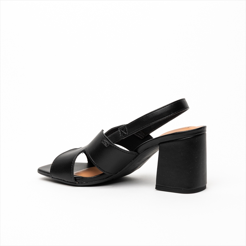 Beira rio cross strap medium heel sandals-null