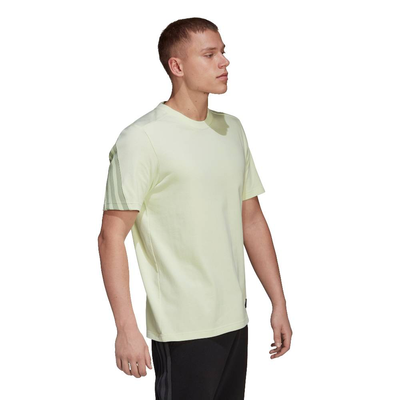Men fi 3-stripes t-shirt, Almost Lime, medium